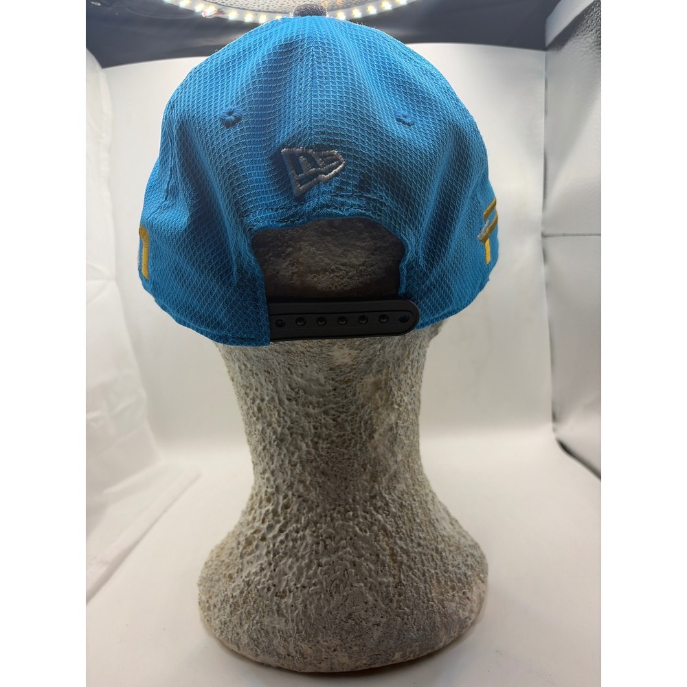 TaylorMade New Era 9FIFTY Snapback Golf Hat Blue Grey M1 PSi Diamond Mesh Cap - Picture 4 of 8